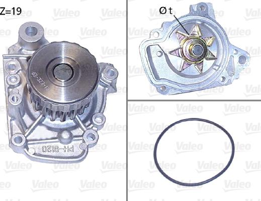 Valeo 506811 - Ūdenssūknis