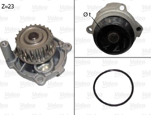 Valeo 506790 - Ūdenssūknis