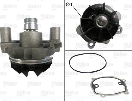 Valeo 506709 - Ūdenssūknis