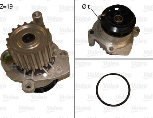 Valeo 506700 - Ūdenssūknis
