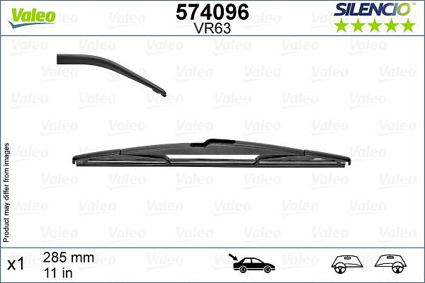 Valeo 574096 - Stikla tīrītāja slotiņa