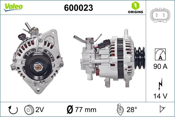 Valeo 600023 - Ģenerators