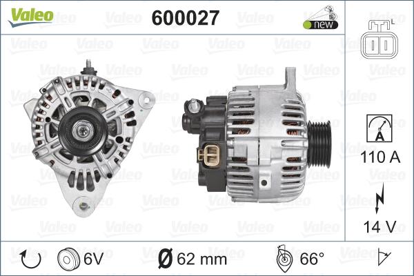 Valeo 600027 -