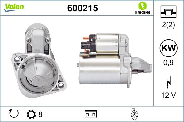 Valeo 600215 - Starteris