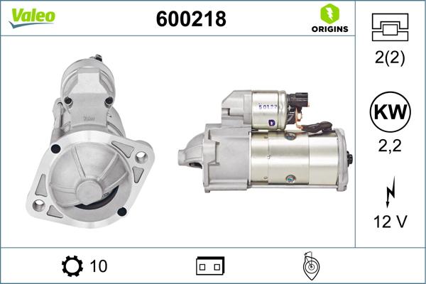 Valeo 600218 - Starteris