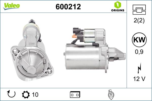 Valeo 600212 - Starteris