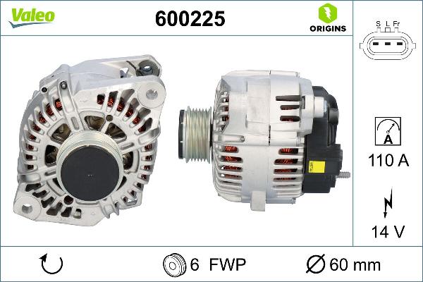 Valeo 600225 -