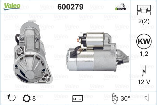Valeo 600279 - Starteris