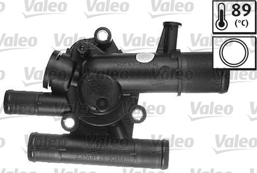 Valeo 820536 - Termostats, Dzesēšanas šķidrums