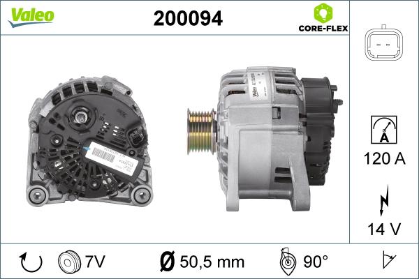 Valeo 200094 - Ģenerators