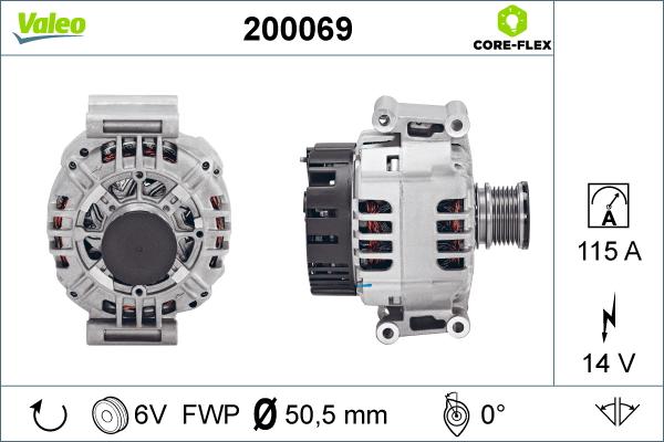 Valeo 200069 - Ģenerators