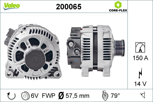 Valeo 200065 - Ģenerators