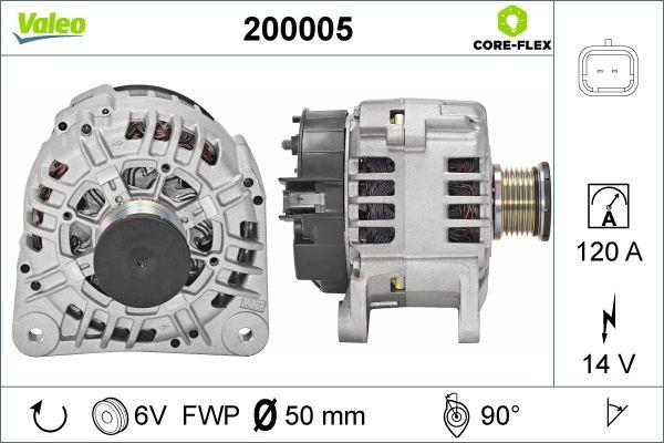 Valeo 200005 - Ģenerators