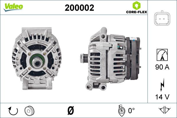 Valeo 200002 - Ģenerators