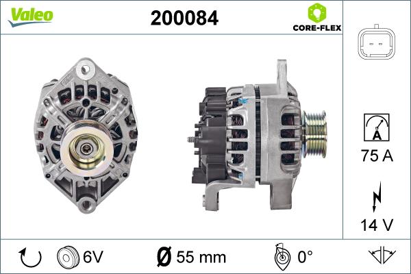 Valeo 200084 - Ģenerators