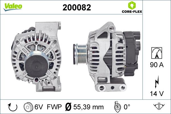 Valeo 200082 - Ģenerators