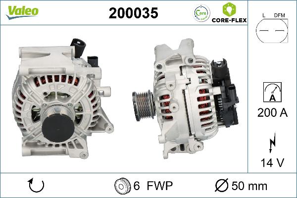 Valeo 200035 - Starteris