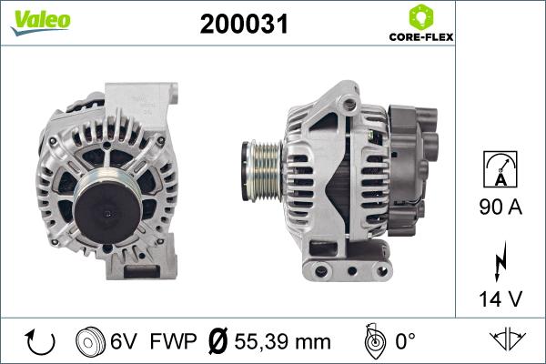 Valeo 200031 - Ģenerators
