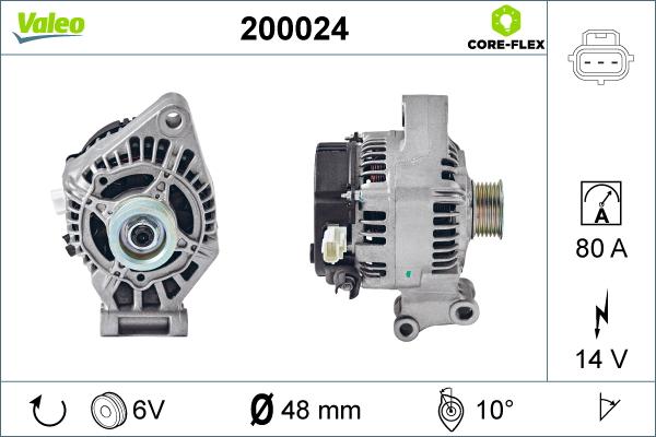 Valeo 200024 - Ģenerators