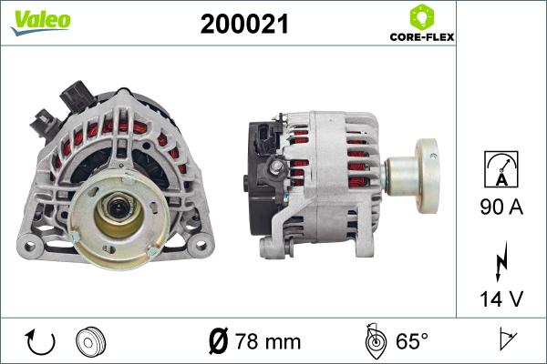 Valeo 200021 - Ģenerators