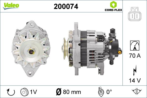 Valeo 200074 - Ģenerators