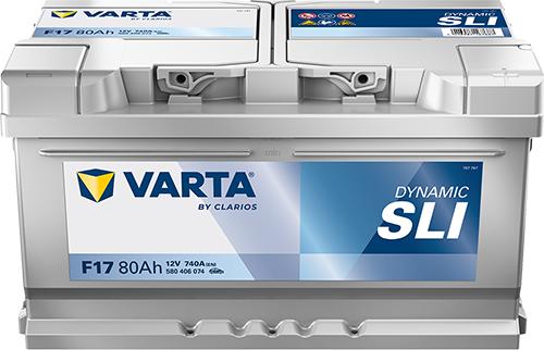 Varta 580406074K262 - Startera akumulatoru baterija