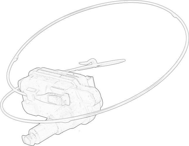 VAG 8V0862153A - Regulēšanas elements, Centrālā