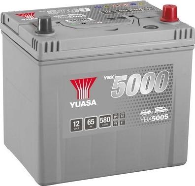 YUASA YBX5005 - Startera akumulatoru baterija