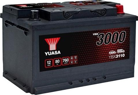 Yuasa YBX3110 - Startera akumulatoru baterija