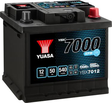 Yuasa YBX7012 - Startera akumulatoru baterija