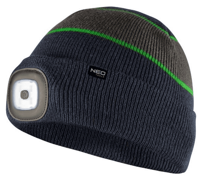Cepure- lukturītis ar LED lampu